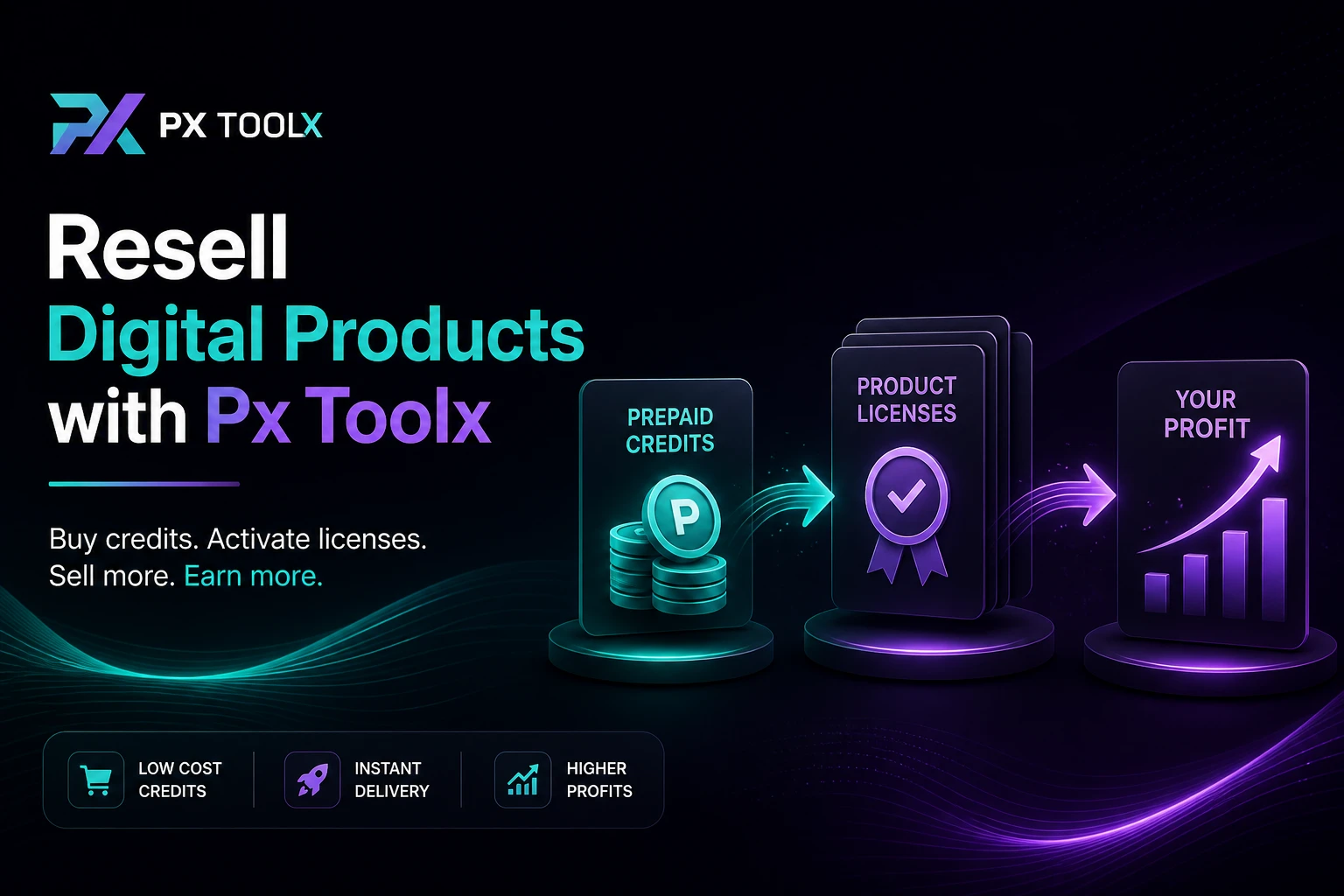 Make Money Reselling with Px Toolx